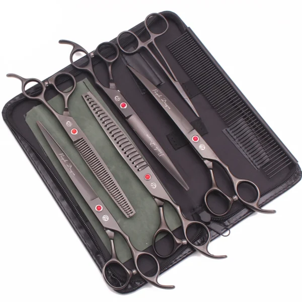 Purple Dragon Dog Grooming Kit: Professional Grooming Tools for Pets - Image 4