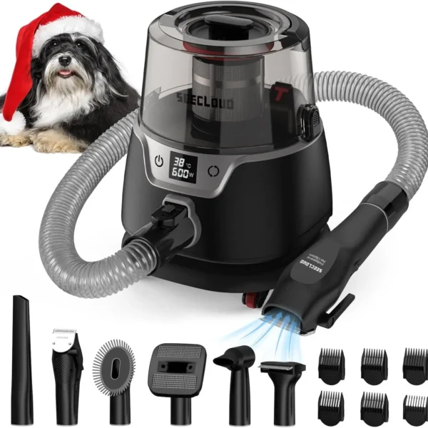 Dog Grooming Kit with Vacuum, Dryer, and 6 Professional Grooming Tools - Image 2