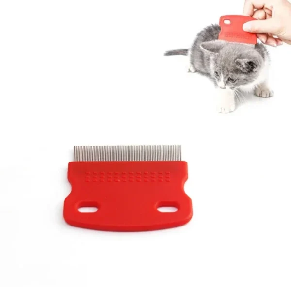 Dog Grooming Kit: Stainless Steel Pet Comb for Fur and Flea Removal - Image 10