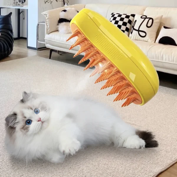 Dog Grooming Kit: 3-in-1 Electric Spray Brush for Cats and Dogs - Image 4