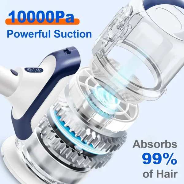 Dog Grooming Kit Vacuum Deshedding Trimmer For Pet Hair - Image 6
