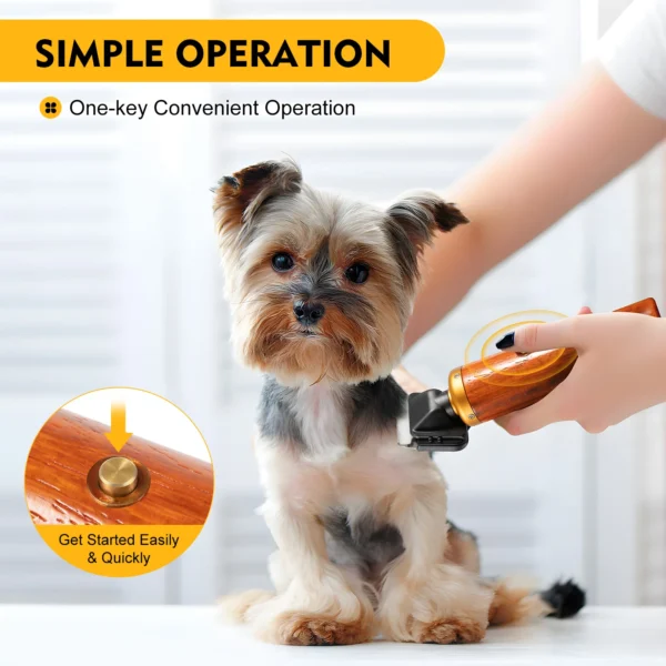 Dog Grooming Kit: Portable Electric Clipper for Dogs and Cats - Image 4