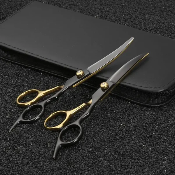 Professional 6.5 Inch Dog Grooming Kit Scissors Set for Pets - Image 3