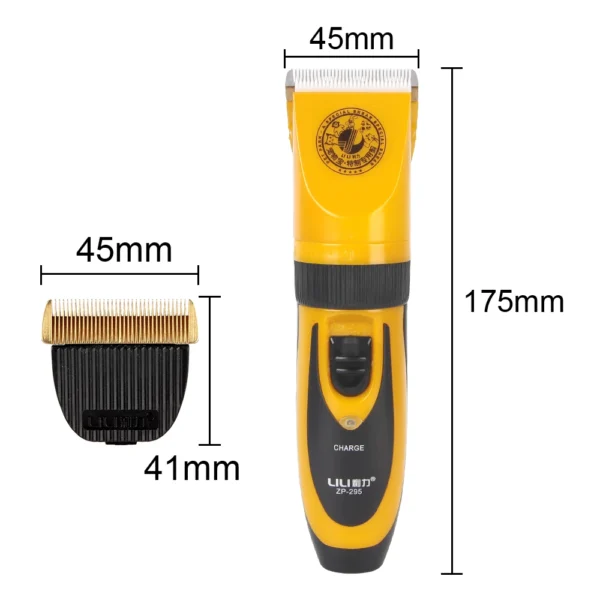 Dog Grooming Kit: Ceramic Blade Haircut Trimmer for Cats and Dogs - Image 6