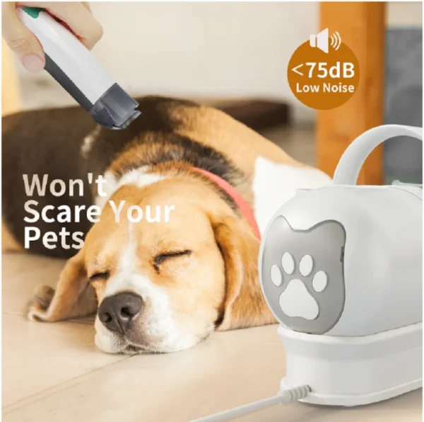 Dog Grooming Kit: 7-in-1 Vacuum & Hair Dryer - Image 2