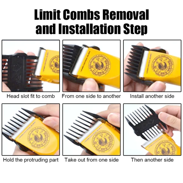 Dog Grooming Kit: Ceramic Blade Haircut Trimmer for Cats and Dogs - Image 5