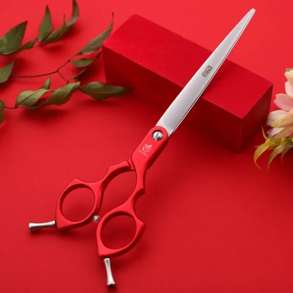 Dog Grooming Kit Christmas Edition With Red Green Scissors Gifts - Image 2