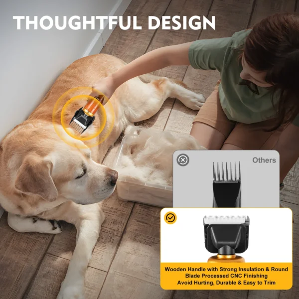 Dog Grooming Kit: Portable Electric Clipper for Dogs and Cats - Image 6