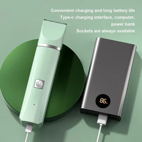 Dog Grooming Kit 4-in-1 USB Rechargeable Clippers For Pets - Image 5