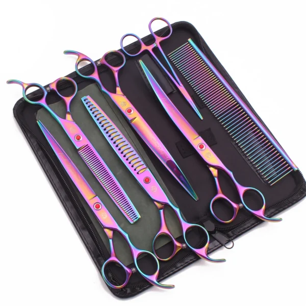 Purple Dragon Dog Grooming Kit: Professional Grooming Tools for Pets