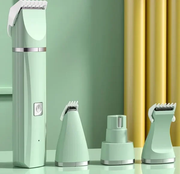 4-In-1 Dog Grooming Kit with Clippers for Perfect Pet Care - Image 5