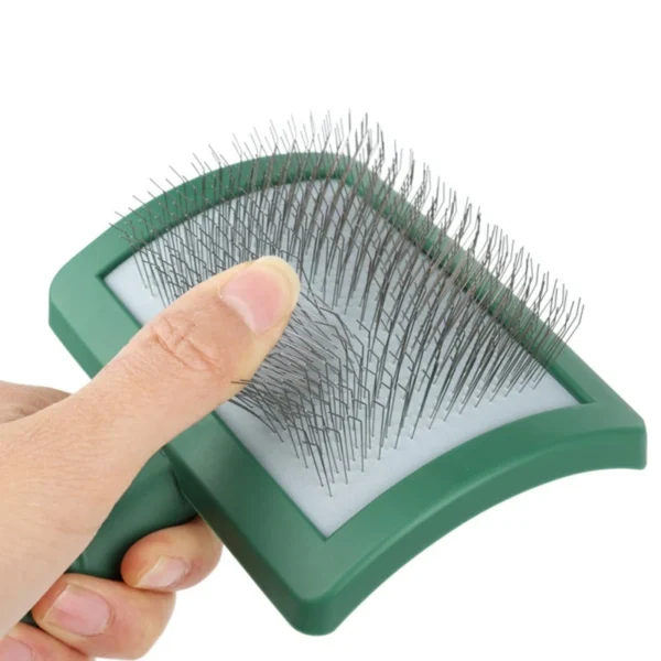 Dog Grooming Kit: Extra Long Pin Slicker Brush for Large Dogs - Image 7