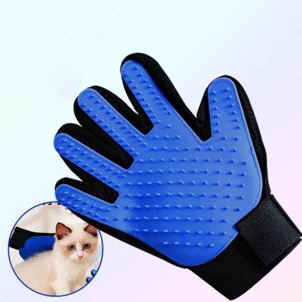 Dog Grooming Kit: Pet Glove, Deshedding Brush, and Massage Combs for Animals - Image 2
