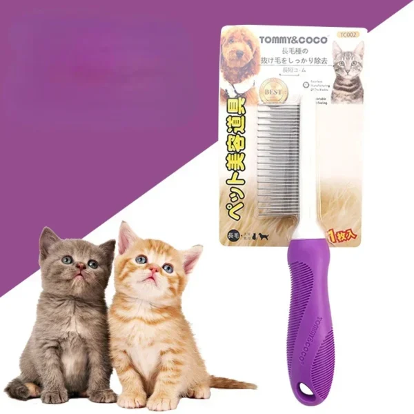 Dog Grooming Kit: Pet Comb for All Hair Types