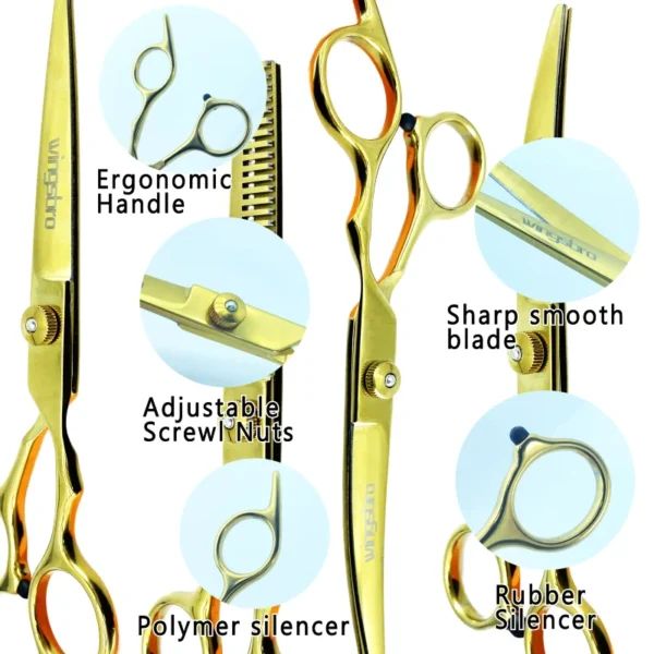 6.5" Dog Grooming Kit for Professional Pet Care and Styling - Image 7