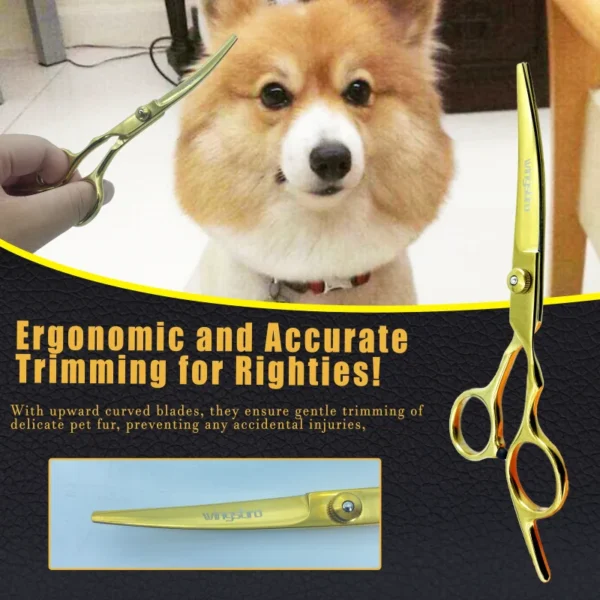 6.5" Dog Grooming Kit for Professional Pet Care and Styling - Image 11