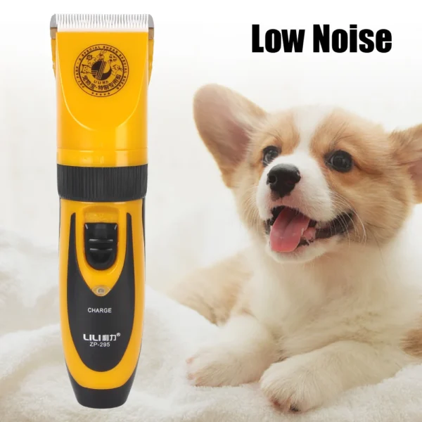 Dog Grooming Kit: Electric Clipper and Scissors Set with Ceramic Blade - Image 6