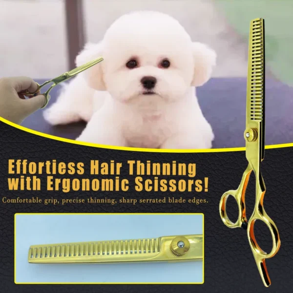 6.5" Dog Grooming Kit for Professional Pet Care and Styling - Image 9