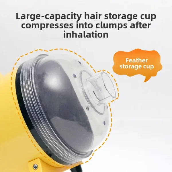 High Velocity Dog Hair Dryer With Heater Adjustable Speed And Nozzles - Image 2