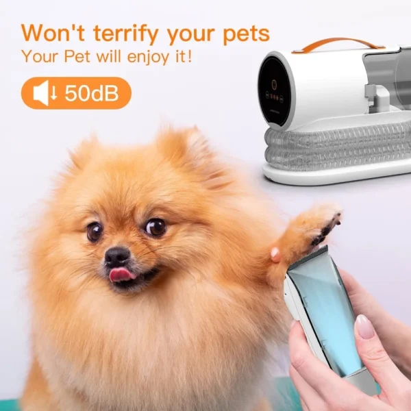 Dog Grooming Kit: 12000Pa Powerful Vacuum for Shedding and Grooming - Image 4
