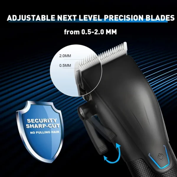 Dog Grooming Kit Cordless Clippers Trimmer Set Professional Haircut - Image 2