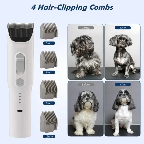 Dog Grooming Vacuum: Strong Suction for Efficient Pet Hair Removal - Image 3
